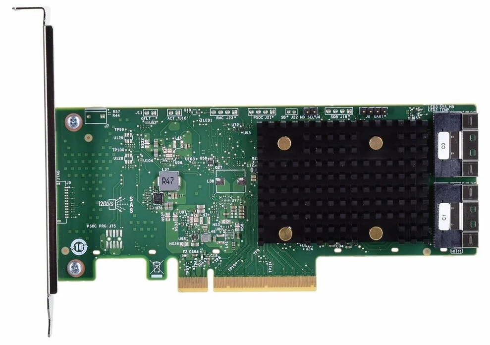 Broadcom 9500-16i 12Gb/s HBA TriMode SAS/NVMe