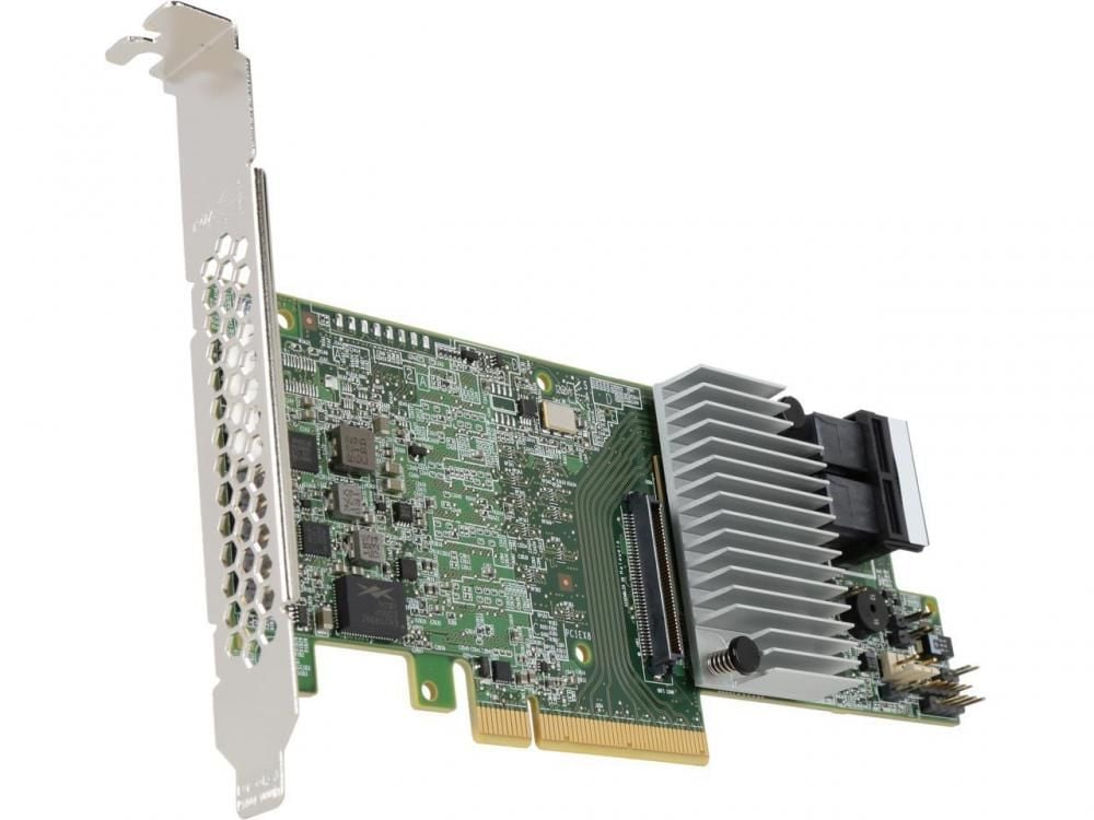 Broadcom 9361-8i 12Gbps SATA SAS RAID + BBU 1G Bellek